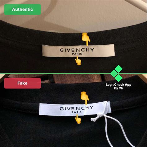 how to spot fake givenchy t shirt|givenchy counterfeit.